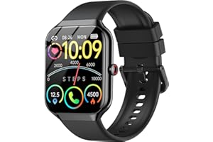 FEMPOIN Smart Watch for Men Women Answer/Make Call, 1.96" HD Touch Screen SmartWatch,Heart Rate/SpO2/Sleep Monitor, 100+ Sport Activity Tracker Step Counter, IP68 Waterproof Fitness Tracker for Android iOS