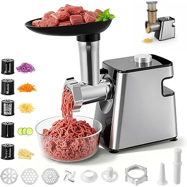 Brancle tracarne elettrico tratutto da cucina lama in acciaio