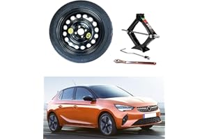 ‎D'ANGELO 1988 Ersatzrad, 40,6 cm (16 Zoll), passend für Opel Corsa-F mit Wagenheber 125/80R16