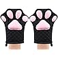 Ofenhandschuhe, süßes, lustiges, Katzenpfoten-Design, hitzebeständig, gestepptes Baumwollfutter, Topflappen, zum Grillen…