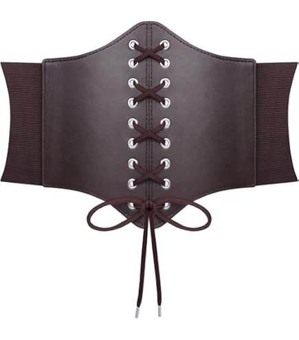 Boland 81033 Korset piraten, zwart, maat M/L, stretch, brede riem voor dames, rekbaar korset, rocker, kostuum, carnaval, themafeest
