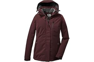 Killtec Damen Outdoorjacke Funktionsjacke mit abzippbarer Kapuze KOW 140 WMN Jckt wasserdicht, Winddicht, atmungsaktiv