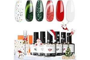 Modelones Cat Eye Gel lakier do paznokci UV na Boże Narodzenie, czerwony, zielony, zestaw 6 kolorów z magnesem, efekt 9D, do polerowania paznokci, francuskiego manicure, zdobienia paznokci - czerwony