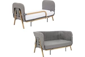 Tutti Bambini CoZee XL Junior Bed & Sofa Expansion Pack - Oak/Charcoal