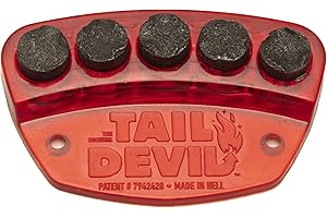 THE ORIGINAL TAIL DEVIL SPARK IT UP! Tail Devil Skateboard Spark Plate | Sparks for Your Skateboard | Ultimate Skateboarder's Accessory | A Tail Plate Attachment for Cool Sparking Effect