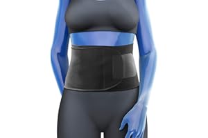 KEDLEY Waist Trimmer Slimming Belt for Men and Women | Advanced Caloric Burner, Adjustable Sauna Effect Lumbar Support Back Support that Accelerates Weight Loss and Helps Flatten and Tone Abs.