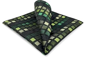 S&W SHLAX&WING Carré De Poche Carreaux Classique Pour Costume Homme 32cm Élégant Mariage Cérémonie Soirée