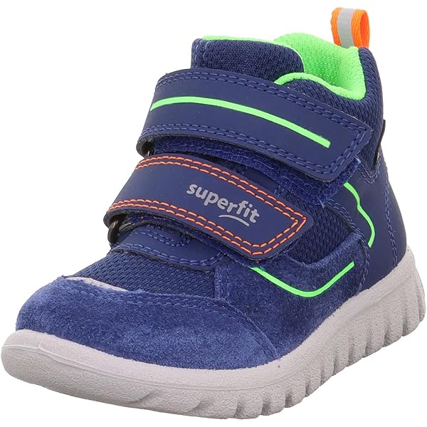 Superfit Boy's Sport7 Mini Gore-tex First Walker Shoe, Green