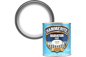 Hammerite 5084917 500ml Radiator Paint - Satin White