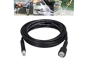 EUNEWR Tubo ad alta pressione, 5 m, compatibile con idropulitrice Kärcher K2, K3 – Connettori Quick Connect con sistema a incastro Click Quick Connect come 2.641-721.0 con Quick Click