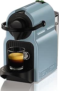 Krups Nespresso Inissia XN1004 Kaffeekapselmaschine (inklusive Welcome Pack mit 14 Kapseln) himmelblau