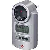 Brennenstuhl Primera Line Serisi Watt ve Akım &Ouml;l&ccedil;er Pm 231 E Priz | Elektrik &ouml;l&ccedil;&uuml;m cihazı/elektrik sayacı priz, 2 ayrı ayarla