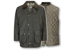 WALKER AND HAWKES - Men's Wax 3-in-1 Greendale Jacket