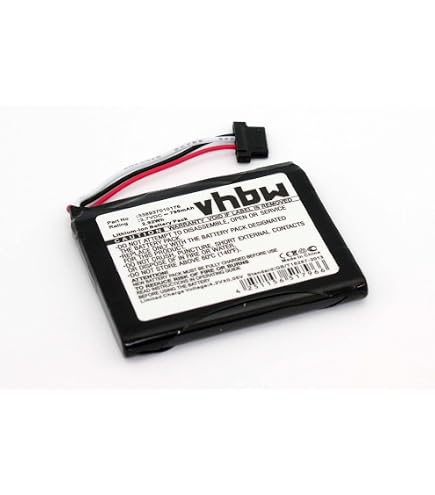 Vhbw 1x Batterie Compatible Avec Pioneer Avic F220, F220BT, U220, U310, U310BT, F310BT, CXE-3272 GPS
