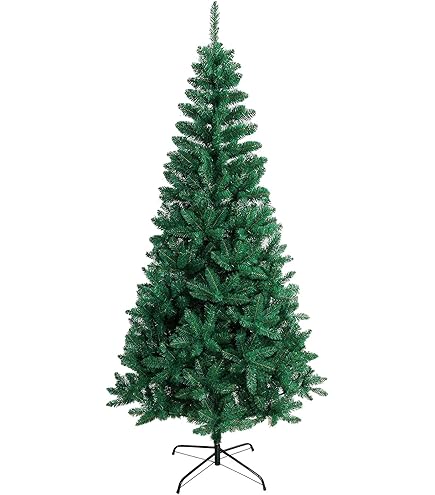 Sapin De Noël Artificiel Lumineux 180 CM, LED Lumière 4 Couleurs Et Blanche Chaude 11 Modes Eclairage Feuilles En Pvc Pied En Metal 93039060