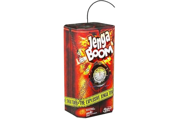 Hasbro - A2028E240 - Jeu de Société - Jenga Boom