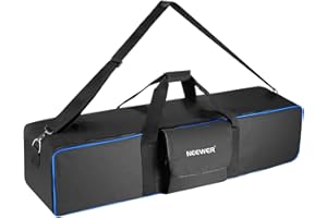 Neewer Fotostudio Transporttasche 105 x 25 x 25 cm mit Schultergurt und Griff für Lichtständer, Stativ, Studioschirm, Monolicht, LED-Licht, Blitz und andere Zubehör (blau)
