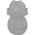 Happiest Baby SNOO Comforter Sleep Sack - 100% Organic Cotton Baby Swaddle Blanket - Doctor Designed Promotes Healthy Hip Development (Graphite, Medium)
