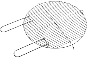 Barbecook Grille de Barbecue Ronde 43cm, Grille pour Barbecue au Charbon Optima/Loewy 45, Accessoire Barbecue