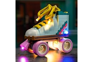 LOCOLEE Light Kit for Lego 3in1 Retro Roller Skate 31148, Lighting Set for Lego 31148 Retro Roller Skate Set - Not Include Models, Just Light Kit