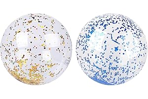 YEWCEP 2 Stück Wasserball, Wasserball Aufblasbar, Pool Spielzeug, Baby Ball, Schwimmbad Spielzeug, Sommeraktivitäten Im Freien, Wasserspiele, Schwimmbad-Strandparty, Kinder-Pool-Tauchbälle 40cm