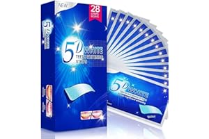 ‎VINMALL Bleaching Zähne White Stripes Zähne, Vinmall Zahnaufhellung Whitening Strips, zahn bleaching aufhellung, Professionelle zahnweiss bleaching stripes, Minze Geschmack, Schnelles Entfernen Aller Flecken