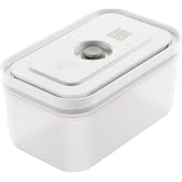 Zwilling Fresh & Save Vakumlu Saklama Kabı, M, Plastik, Yarı Şeffaf-Gri