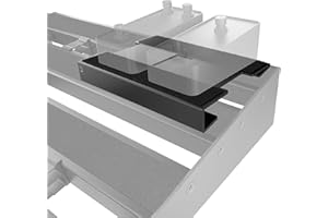 D'ADDARIO ACCESSORIES D'Addario XPND Pedal Board Riser – Elevate Pedal für Gitarren-Pedalboard – erhöht 1 Zoll auf dem Pedalboard – eingebaute Aussparung für Kabelführung – Riser passt auf 2 Pedale