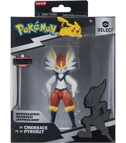 Pokemon PKW3205-15cm Select Figure - Zeraora Official Articulated