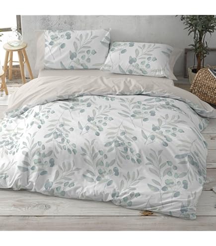 Juego De Fundas Nórdicas Burrito Blanco - 150-160x190/200cm, Estampado Geométrico