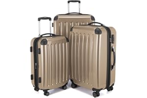 Hauptstadtkoffer ALEX - 3-delat kofferset, kabinväska 55 cm, medelstor väska 65 cm och stor resväska 75 cm, ABS/PC-hårdskal