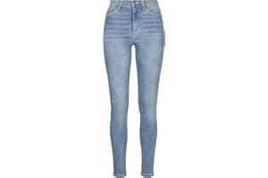 Urban Classics Ladies High Waist Skinny Jeans-Hose Pantalones de Vestir para Mujer