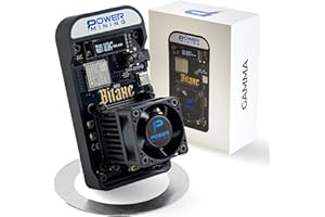 POWER MINING Bitaxe Gamma 601 Bitcoin (BTC) Solo Home Miner with Power Supply and Stand BM1370 ASIC Made in Europe
