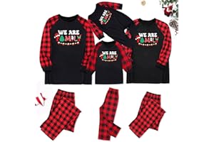 WOOD MEETS COLOR Family Christmas Pajamas, Family Christmas Pajamas Sets, Couples and Children's Christmas Pajamas
