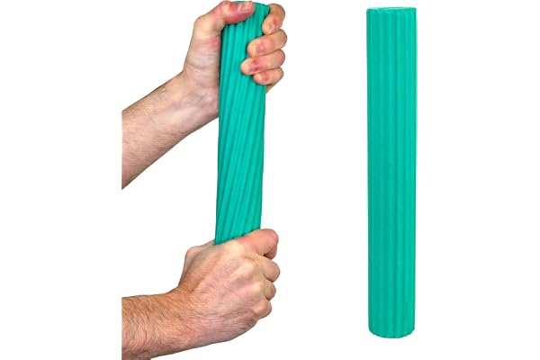 Cando 10-1513 Barre d'Exercice Flexible, Moyen, Vert