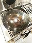 Wok Cottura Veloce Asiatica Padella Wok Rotonda Scuola Of Wok Wok In Acciaio Al Carbonio - 33 Cm Fondo Rotondo, Argento Wok Acciaio Carbonio Wok Per Piano Cottura A Gas