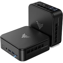 NiPoGi E3B Mini PC AMD Ryzen 5 7430U(Beats 7545U/7730U,up to 4.3