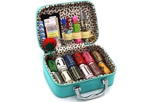 BILIEASY Mini kit de couture 51 pièces pour adultes - Bleu