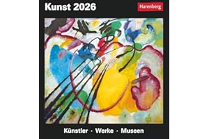 Kunst Tagesabreißkalender 2026 - Kulturkalender - Künstler, Werke, Museen: Kunstvoller Tageskalender 2026 zum Abreißen. Kultur-Kalender mit hochkarätigen Kunstwerken aus Galerien und Museen aller Welt