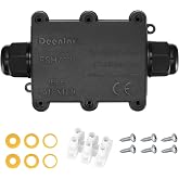 Newoutset IP68 2 Way M20 5-15mm Box Cables | IP68 waterproof outdoor junction box with M20 cable connectors for cables with d