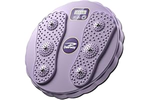 BAOMAEYEA Tavola rotante per il conteggio della vita, disco rotante per fitness del corpo con 6 sfere magnetiche per massaggi, attrezzatura per esercizi e perdita di peso per uso domestico.