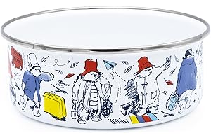 Robert Frederick Paddington Enamel Bowl | Classic Bear Design | Lightweight Durable Kids Bowl | Dishwasher Safe Gift for Paddington Fans