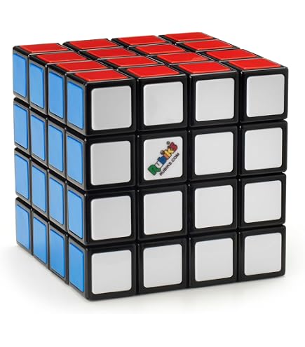 Bukefuno QY Toys Cube 4x4 Speed Sans Autocollant – Puzzle Magique Anti-Pop, Tension Réglable – Idéal Débutants & Experts