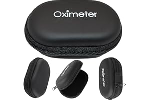 TP TRADEPROVIDER Pulse Oximeter Storage Case Bag Zipper Carrier Wallet Pouch for Protecting Heart Rate Monitor Pulse Oximeter Device by TradeProvider®