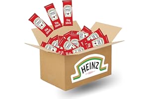 PRO DISTRI HEINZ | 100 sticks de sauce KETCHUP | doses individuelles 10 ml