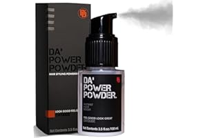 DA'DUDE Da Dude Da Power Powder Men's Hair Styling & Texture Powder, Superior Matte Finish, Effortless Volume & Incredible Flexible Hold in Pump-Action Spray