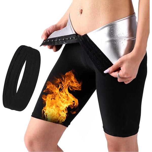 Pantalon De Sudation Femme Taille Haute – Legging Sauna Amincissant Réglable, Fitness Yoga Perte De Poids