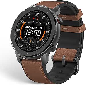Amazfit Smartwatch GTR 47mm Orologio Intelligente Sportivo Fitness Tracker  1,39 Pollici Touch Control Impermeabile 5 ATM Cronometro con GPS, Tempo di  Durata Fino a 24 Giorni per Sportt : Elettronica