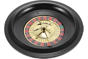 Cabilock 10 Zoll Kreatives Russisches Roulette Spielrad - Ideale Spielrequisite Für Partys Karneval Und Feiertagsunterhaltung - Tragbares Und Kompaktes Design Aus Hochwertigem Kunststoff