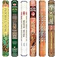 HEM Musk Collection Incense Sticks | White Musk & Kasturi Fragrances | Ideal for Puja, Meditation & Aromatic Pooja Room Environment | Burns 35-40 Min | Combo Pack of 120 Agarbatti